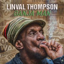 the album cover for Linval Thompson - Ganja Man
