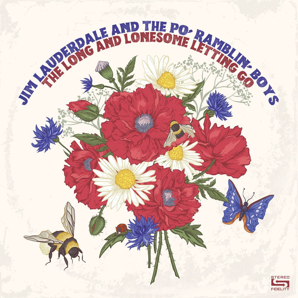 the album cover for Jim Lauderdale - Long & Lonesome Letting Go