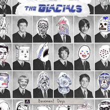 the album cover for Glacials - Basement Days (Blue) [Colored Vinyl] [Limited Edition] (Can)
