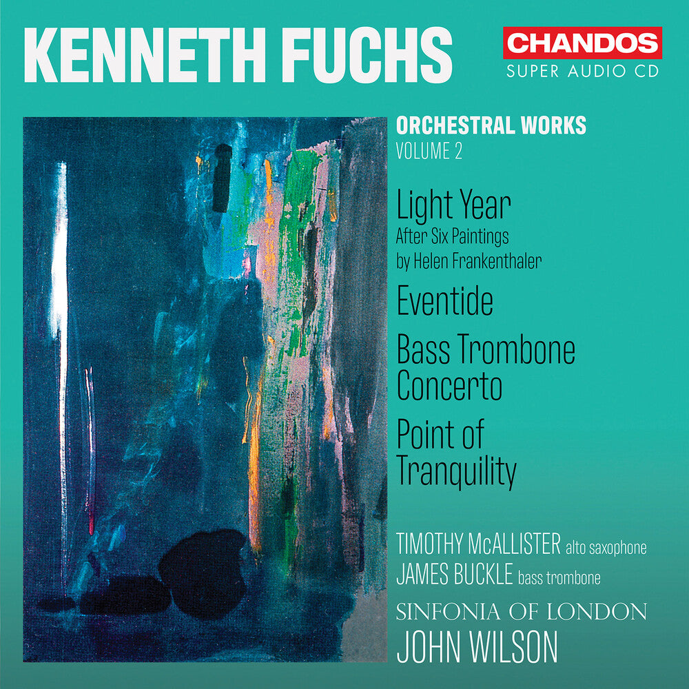 the album cover for Fuchs / Mccalister / Sinfonia Of London - Orchestral Works, Vol. 2 (Hybr)