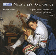 the album cover for Paganini / Bonelli - Complete Guitar Works Vol. 2