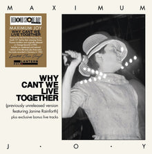 Maximum Joy - Why Can't We Live Together [Clear Vinyl] [Limited Edition] (Uk) Vinyl Record