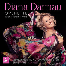 the album cover for Diana Damrau  / Theis / Munchner Rundfunkorchester - Operette (Uk)