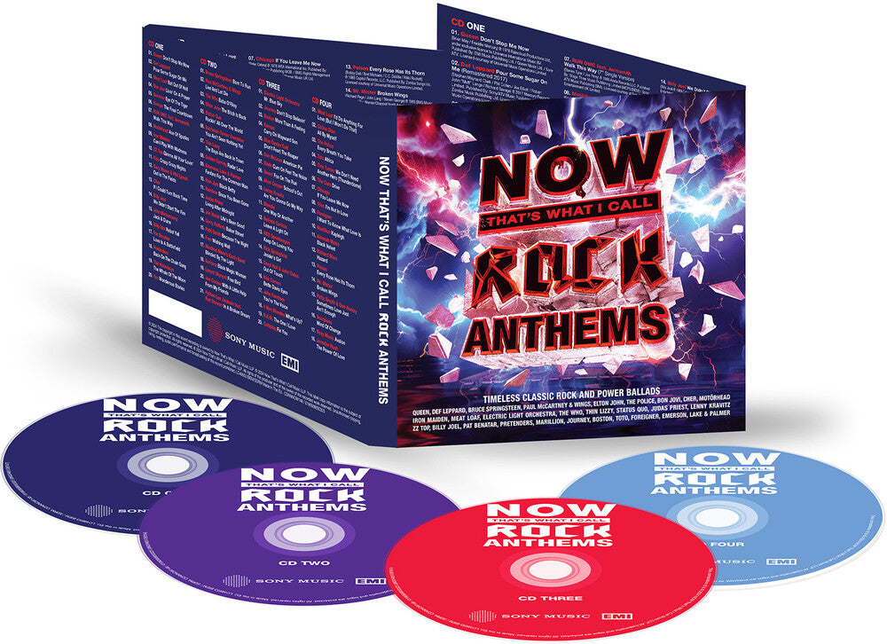 the album cover for Now That's What I Call Rock Anthems / Various - Now That's What I Call Rock Anthems / Various (Uk)