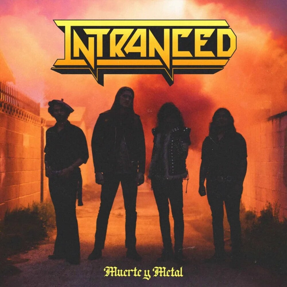 the album cover for Intranced - Muerte Y Metal - Neon Yellow [Colored Vinyl] (Ylw)