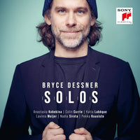 the album cover for Bryce Dessner - Solos