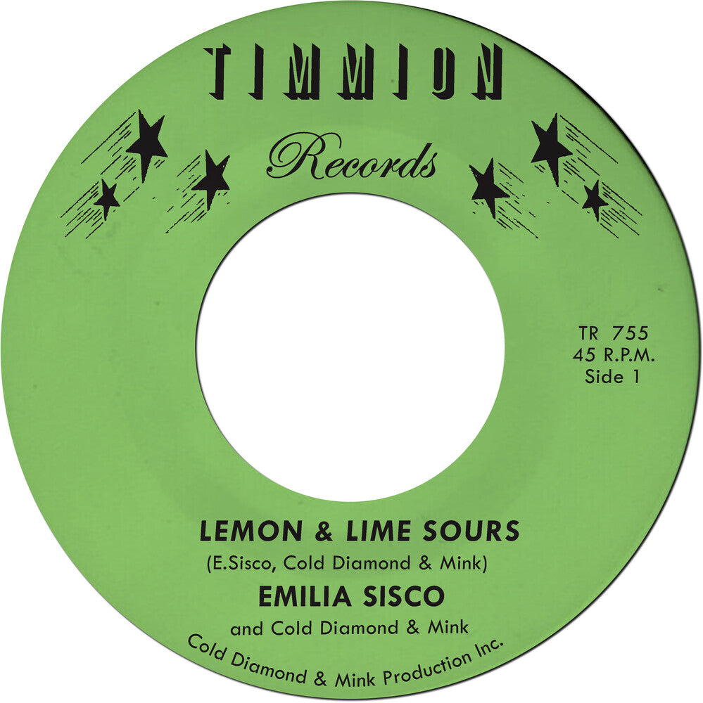 the album cover for Emilia Sisco  / Cold Diamond & Mink - Lemon N Lime Sours