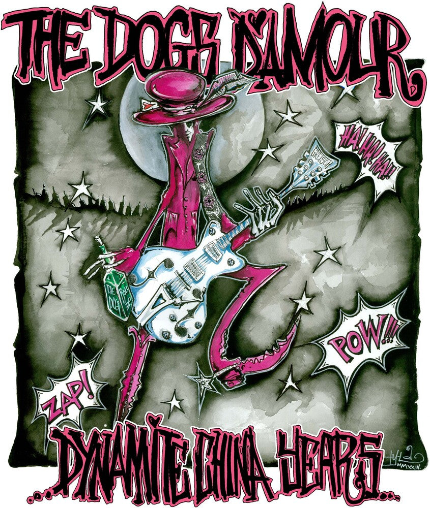 the album cover for Dogs D'Amour - Dynamite China Years: Complete Recordings 1988-93