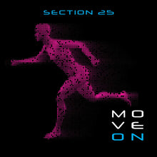 the album cover for Section 25 - Move On [Limited Edition] (Post)