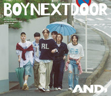 the album cover for BOYNEXTDOOR - And - Version A (Jpn)