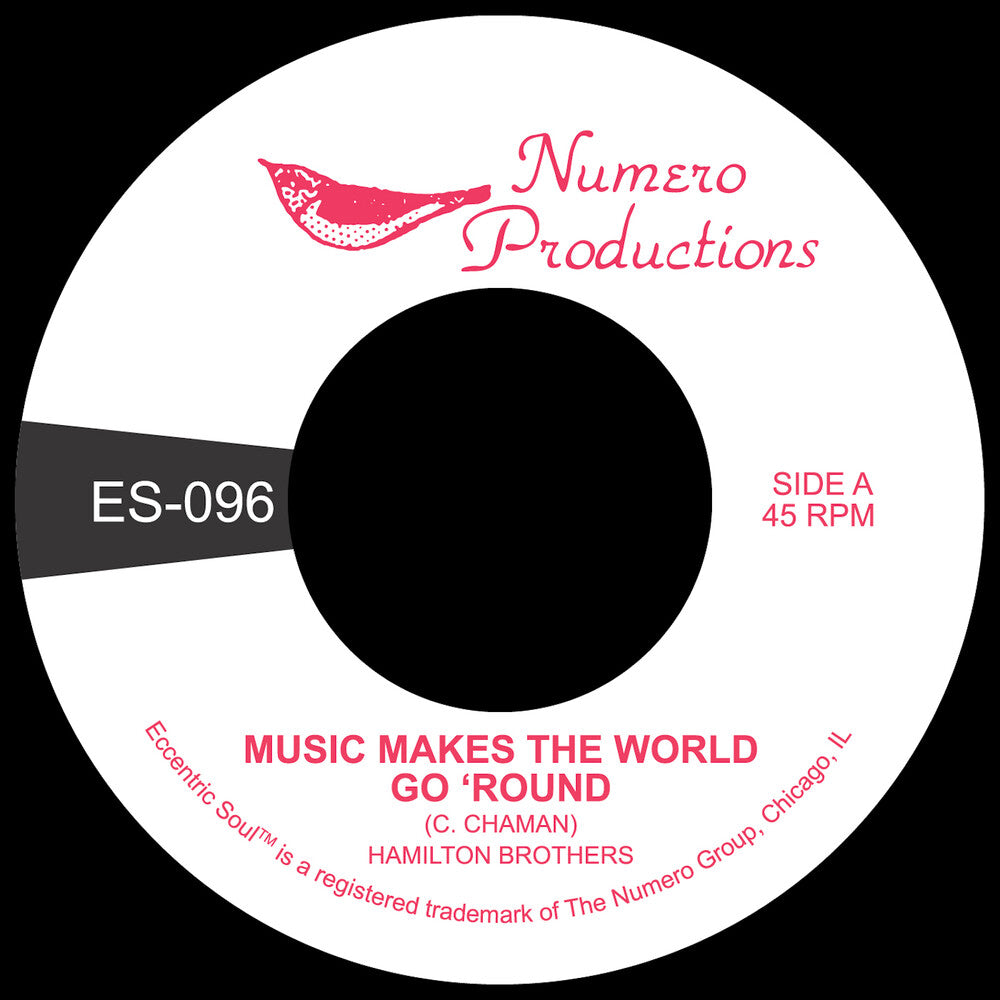 the album cover for Hamilton Brothers - Music Makes The World Go 'round [Colored Vinyl]
