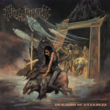 the album cover for Hellbringer - Dominion Of Darkness
