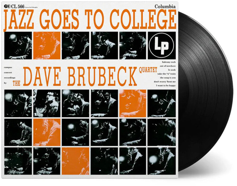 the album cover for Dave Brubeck - Jazz Goes To College (Blk) [180 Gram] (Hol)