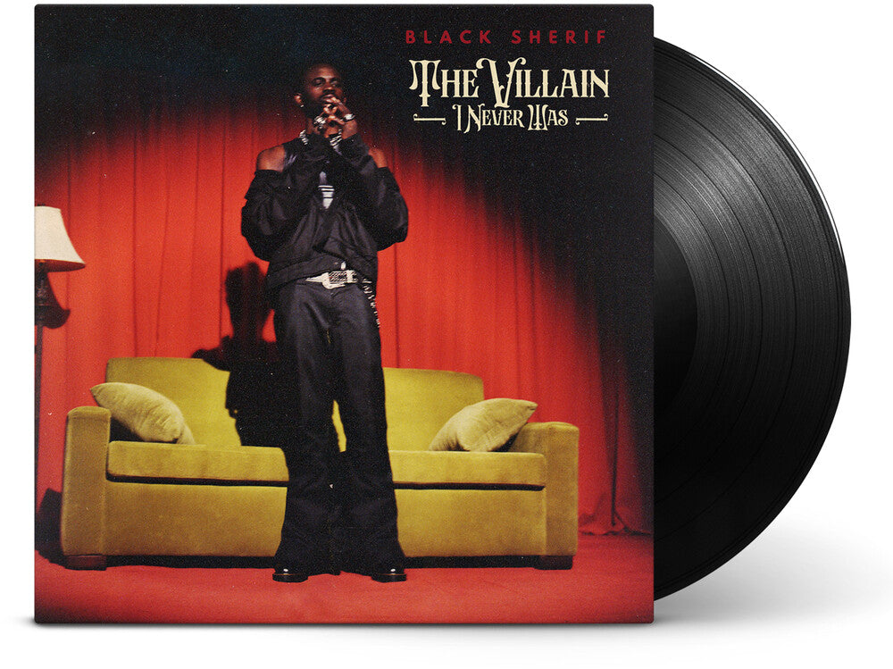 the album cover for Black Sherif - Villain I Never Was (Blk) [Limited Edition]