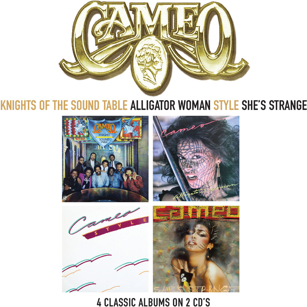 the album cover for Cameo - Kights Of The Soundtable / Alligator Woman / Style