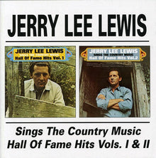 the album cover for Jerry Lee Lewis - Vol. 1-2-Sings The Country Music Hall Of Fame Hits [Import]