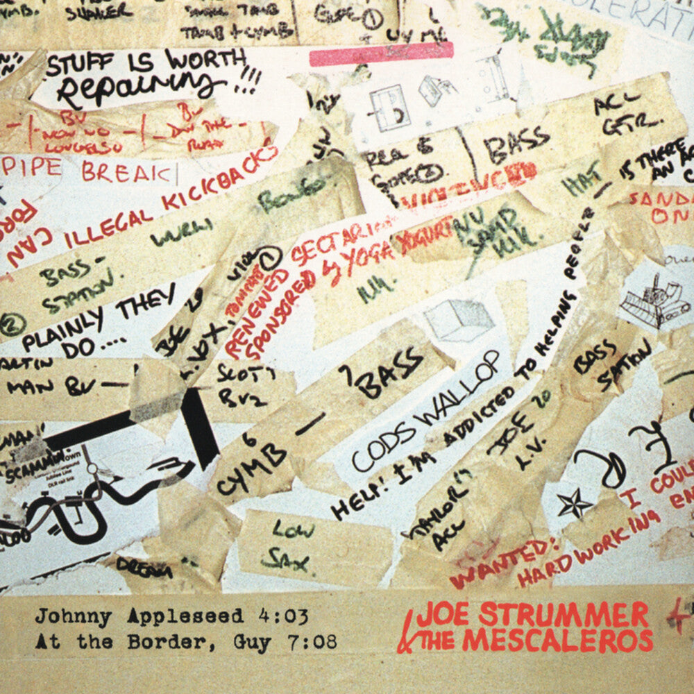the album cover for Joe Strummer  & The Mescaleros - Johnny Appleseed