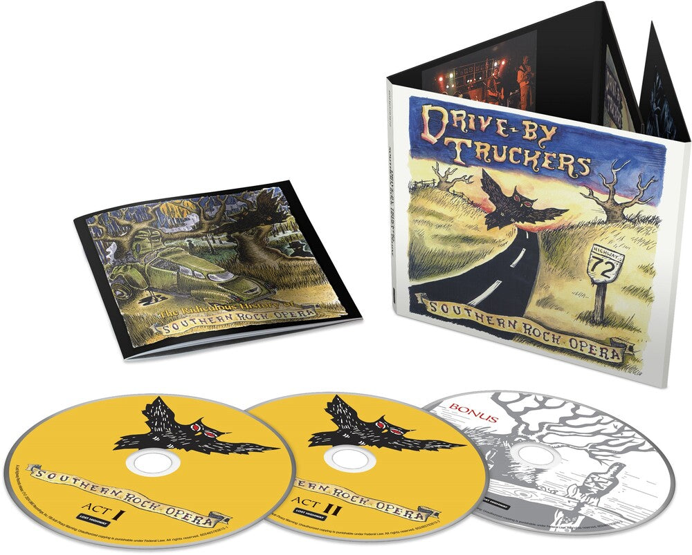 the album cover for Drive-By Truckers - Southern Rock Opera (20th Anniversary) [Deluxe Edition 3 CD]