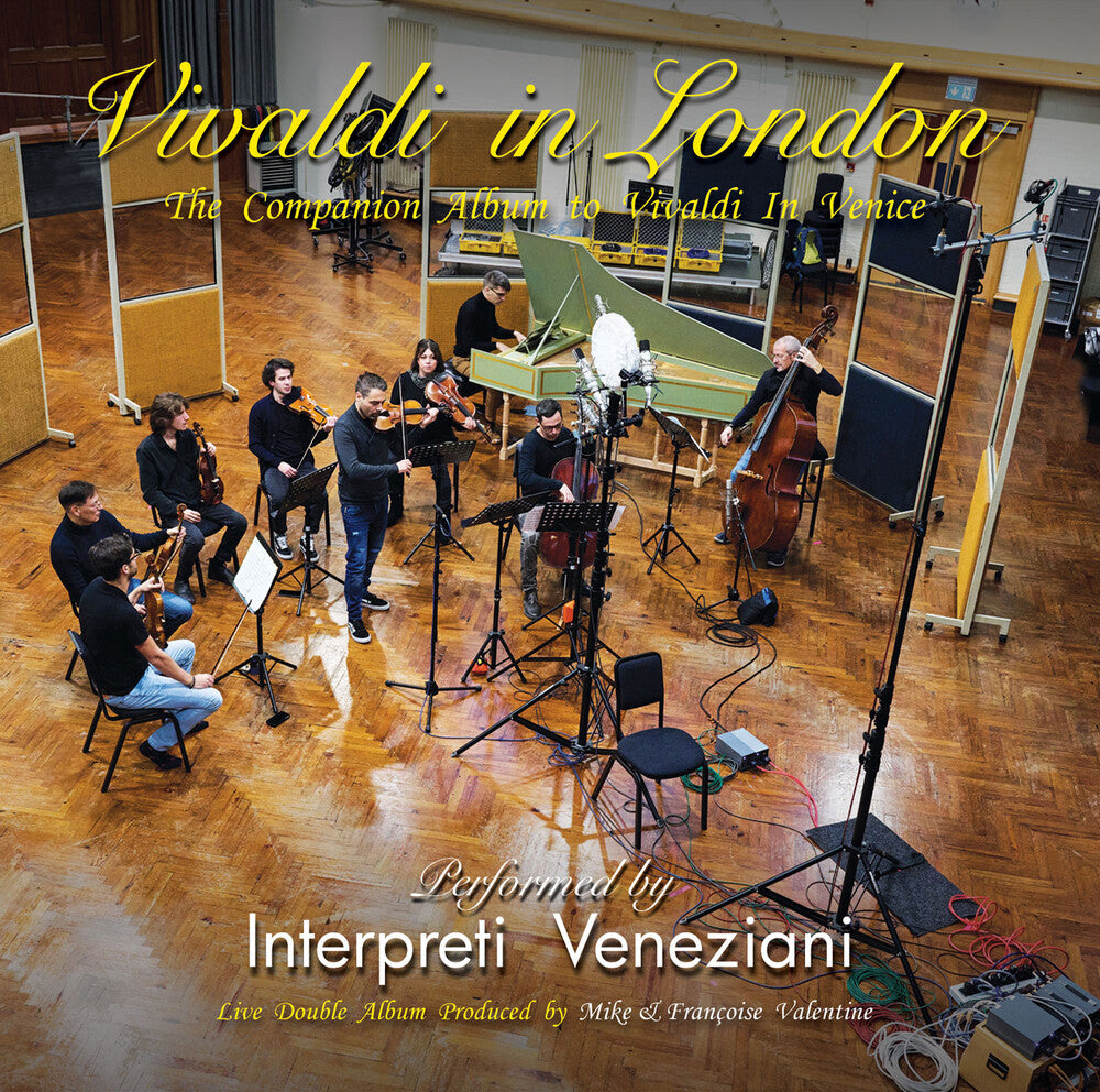 the album cover for Interpreti Veneziani Chamber Orchestra - Vivaldi In London [180 Gram]