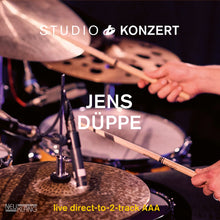 the album cover for Jens Duppe - Studio Konzert
