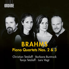 Brahms / Vogt / Tetzlaff - Piano Quartets Nos. 2 & 3 [CD]