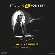 the album cover for Olivia Trummer - Studio Konzert