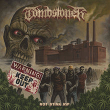 the album cover for Tombstoner - Rot Stink Rip