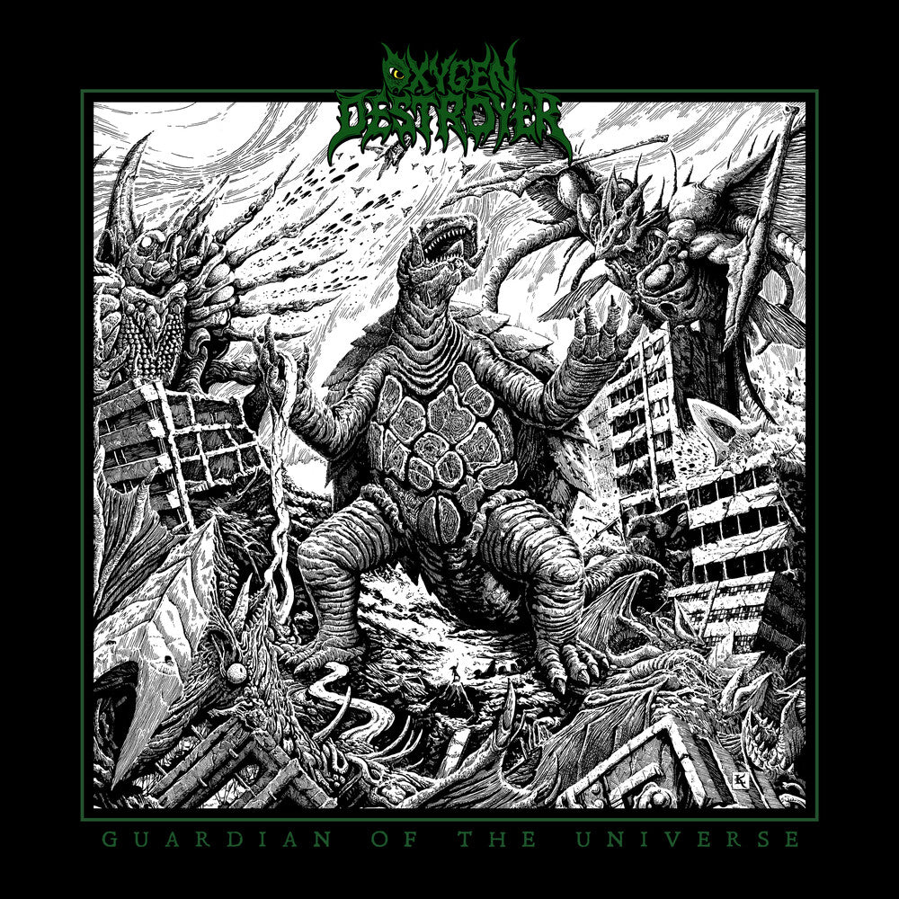 the album cover for Oxygen Destroyer - Guardian Of The Universe