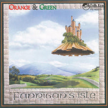 the album cover for Fannigan's Isle - Orange & Green