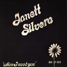 the album cover for Janett Silvera - When I Need You