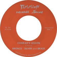 the album cover for Bronze Silver & Brass - Conrad's Lesson