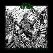 the album cover for Oxygen Destroyer - Guardian Of The Universe (Green Vinyl) [Colored Vinyl]