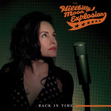 the album cover for Hillbilly Moon Explosion - Back In Time - White [Colored Vinyl] (Wht)