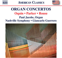 the album cover for Oquin / Ives / Nashville Symphony Orchestra - Organ Concertos