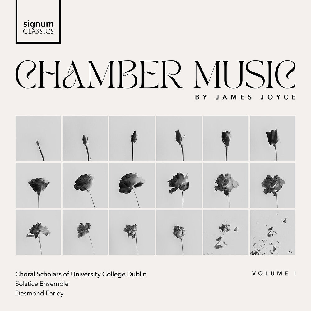 the album cover for Agnew / Antognini / Wylie - James Joyce Chamber Music Vol. 1