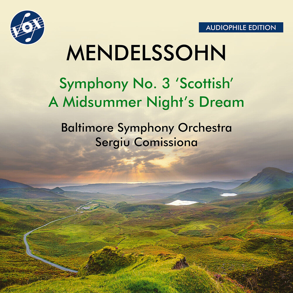 Mendelssohn / Baltimore Symphony Orchestra - Symphony No. 3 Op. 56 Scottish A Midsummer Night's [CD]