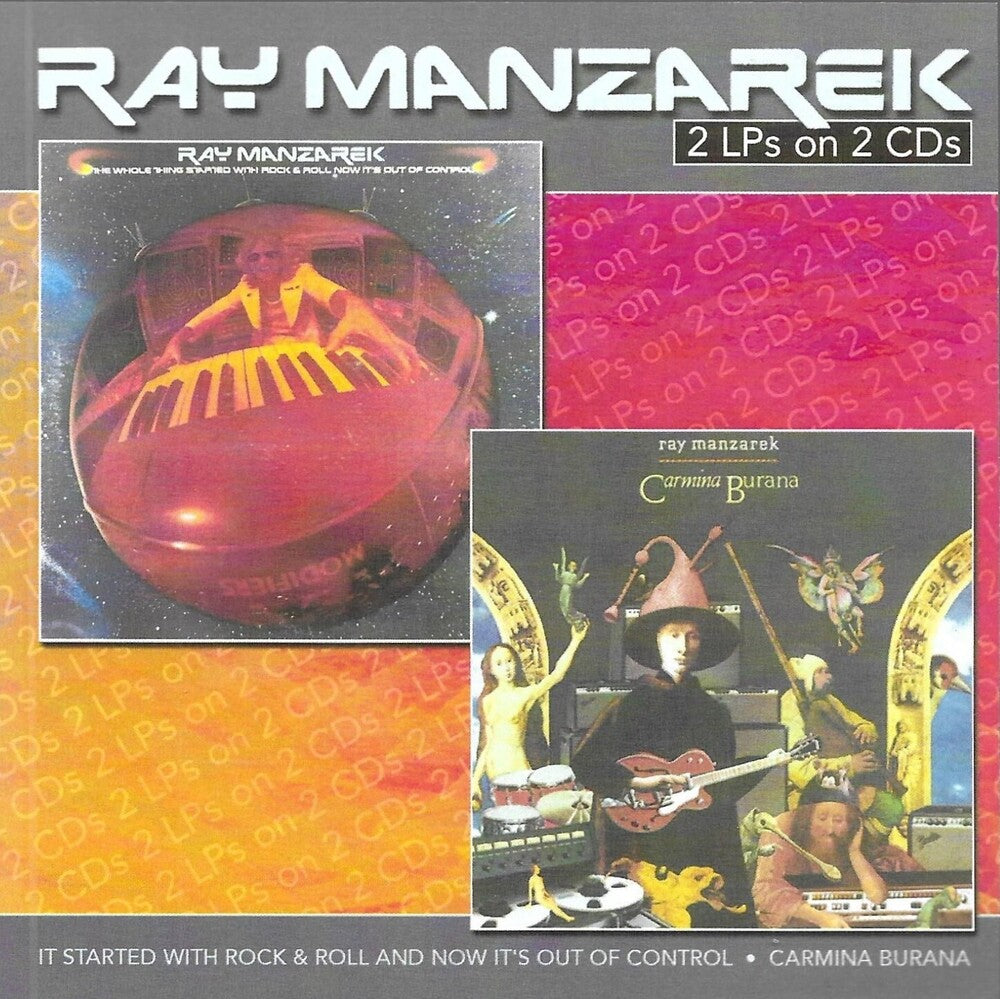 the album cover for Ray Manzarek - It Started With Rock & Roll-Carmina Burana