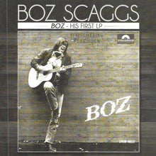 the album cover for Boz Scaggs - Boz