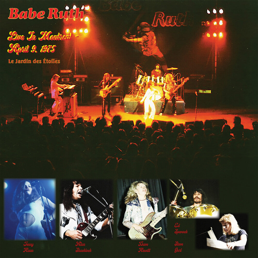 Babe Ruth - Live In Montreal - April 9 1975 [CD]