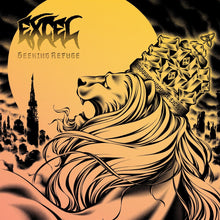 the album cover for Excel - Seeking Refuge [Colored Vinyl] (Red)