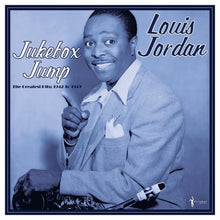 the album cover for Louis Jordan - Jukebox Jump: Greatest Hits 1942-49