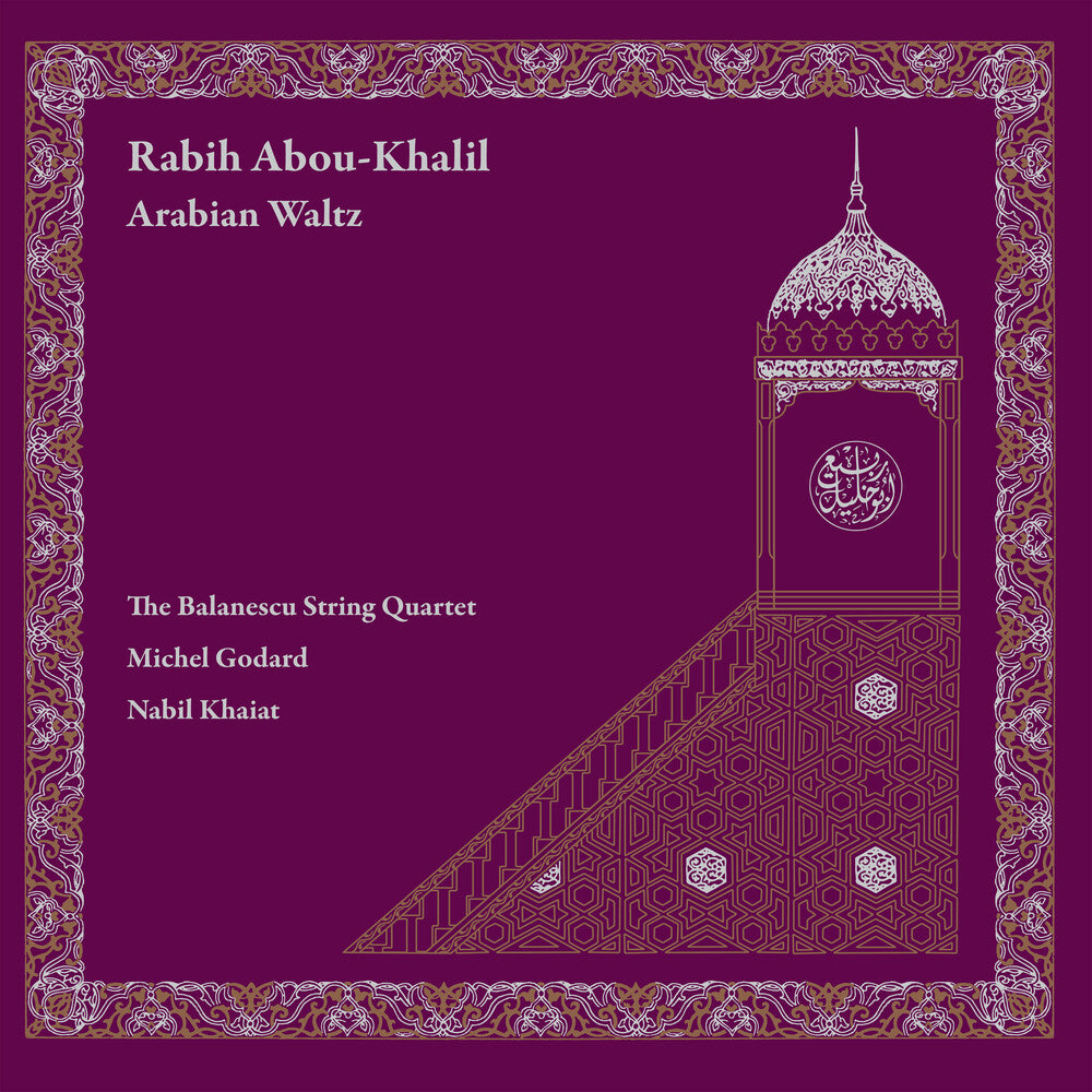 the album cover for Abou-Rabih Khalil  & The Balanescu Quartet - Arabian Waltz