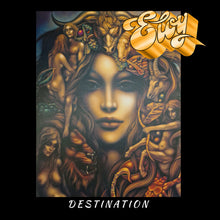the album cover for Eloy - Destination