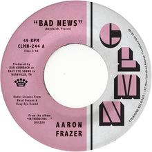 Aaron Frazer - Bad News / Done Lyin - Grey [Colored Vinyl] (Gry)