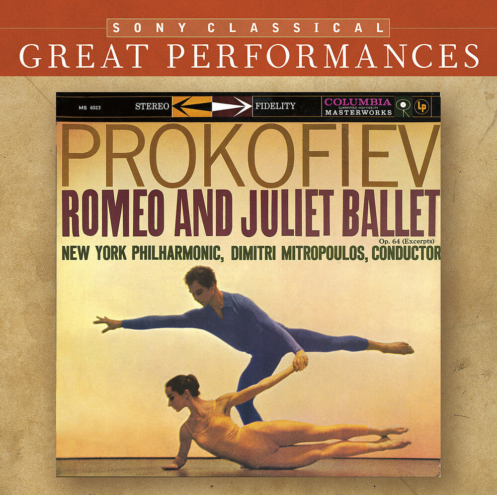 Dimitri Mitropoulos - Romeo & Juliet Ballet / Night On Bald Mountain Music CD