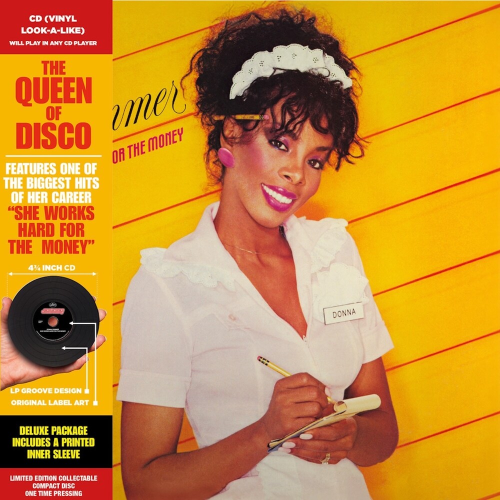 the album cover for Donna Summer - She Works Hard For The Money (Clcb) [Deluxe] [Limited Edition]