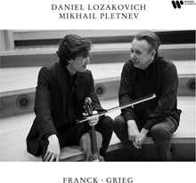 the album cover for Daniel Lozakovich  / Pletnev,Mikhail - Grieg Franck Sonatas For Violin & Piano