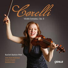 the album cover for Corelli / Schrader / Acker - Violin Sonatas, Op. 5