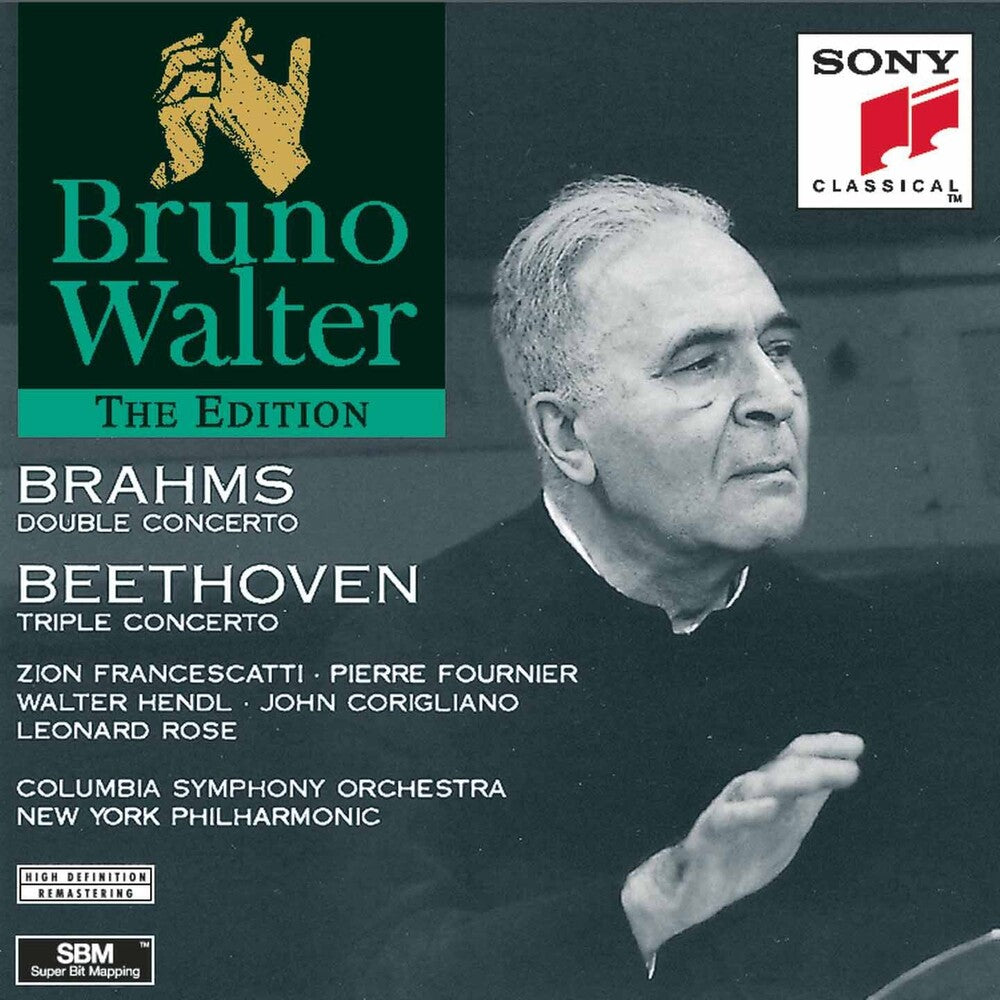 Brahms / Walter / Columbia Symphony - Double Concerto Music CD
