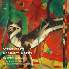 the album cover for Stravinsky / Hannigan / Royal Academy Of Music - Chamber Works
